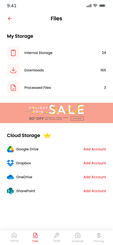 Files